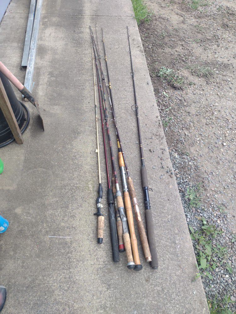 6 1/2 Feet Long Fishing Rods 