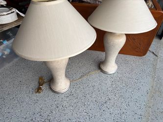 Lamps set of two large an tall