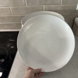 16 - 12.5 Inch Round IKEA Plates