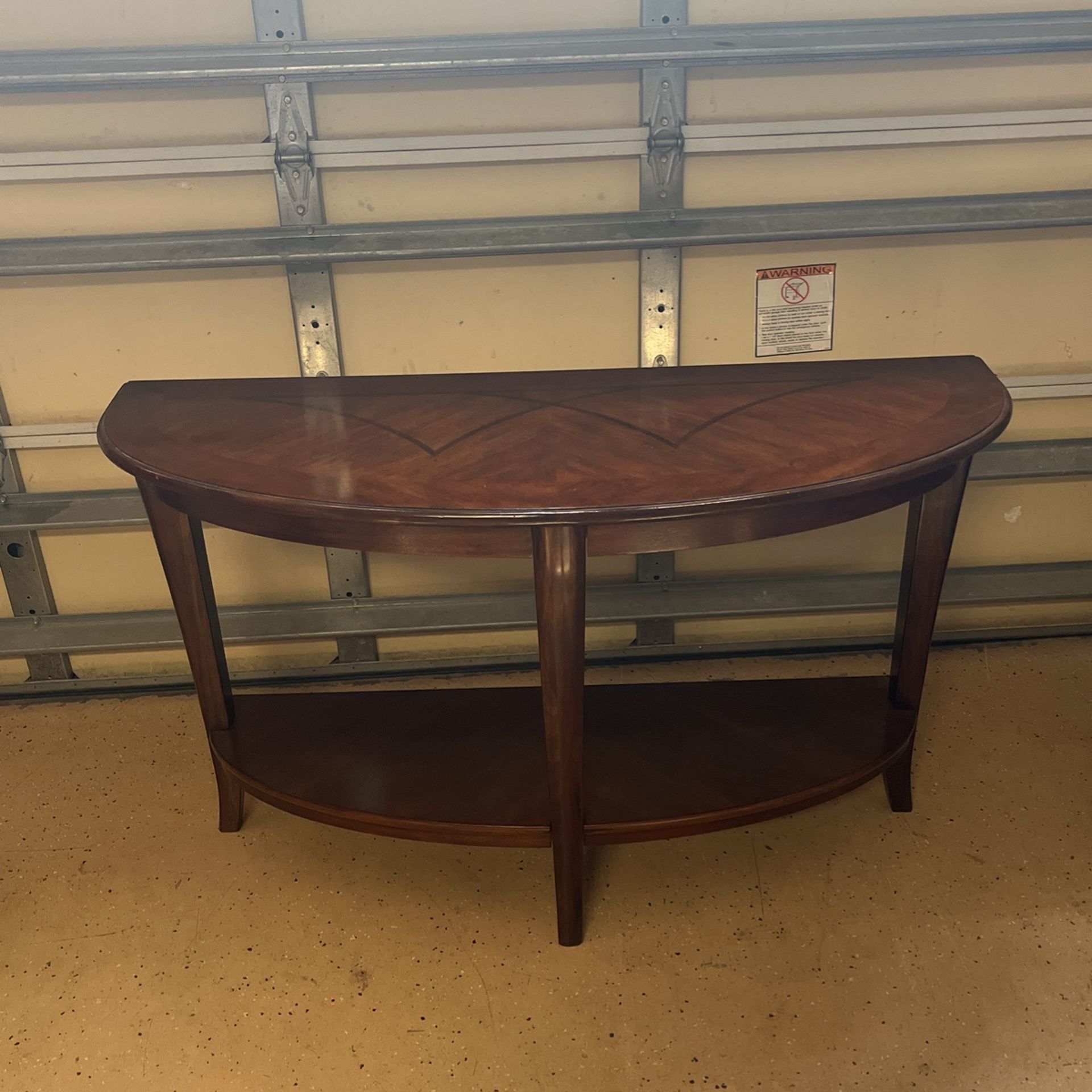 Used Brown Console/Buffet Table