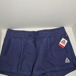 Womens 2XL Reebok DEEP COBALT Renew Fit Shorts 