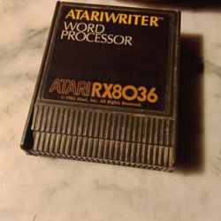 1982 Atariwriter Word Processor.