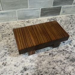 Zebra Wood Tray