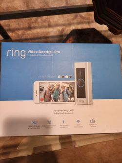 Ring Pro Wired Doorbell Brand New