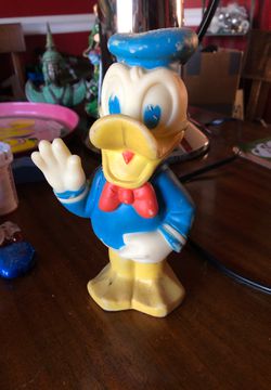 Donald duck squeaky toy/antique
