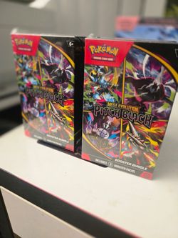 Mega Evolution Pitch Black Booster Bundle (6 Packs) – Sealed