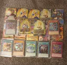 Yugioh/Dragon Ball Cards