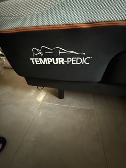 Like New Tempur-pedic Queen Bed And Base OBO 