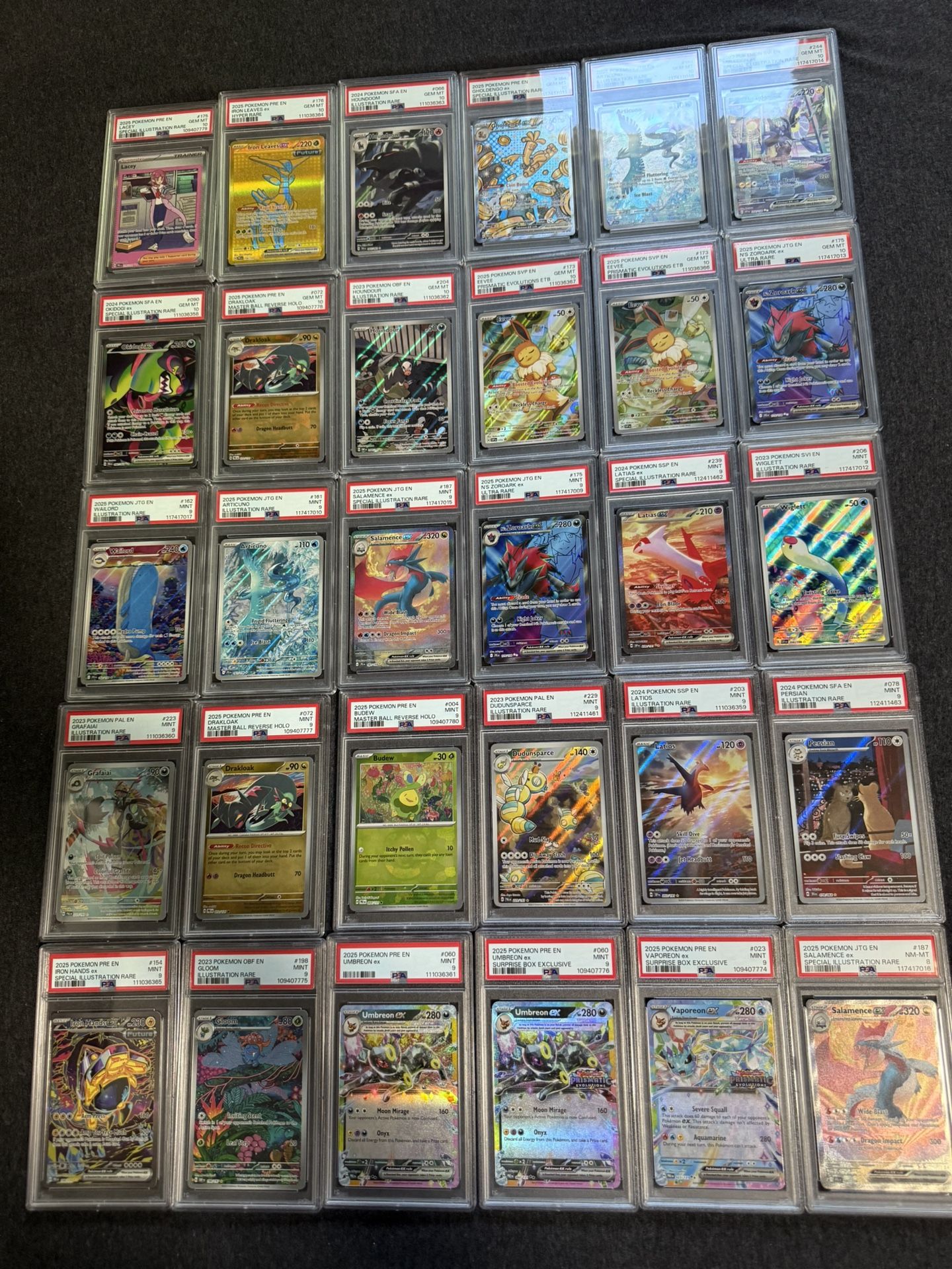 Pokemon Lot, Slabs and Ungraded