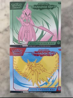 2 Pokémon Paradox Rift Elite Trainer Box ETB Sealed
