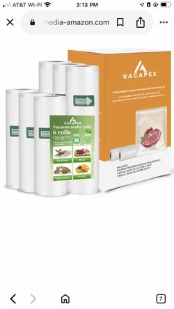 Vacapex Vacuum Seal Rolls/bags