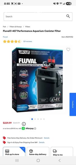 Fluval 407 Canister Filter