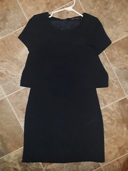 Navy blue dress