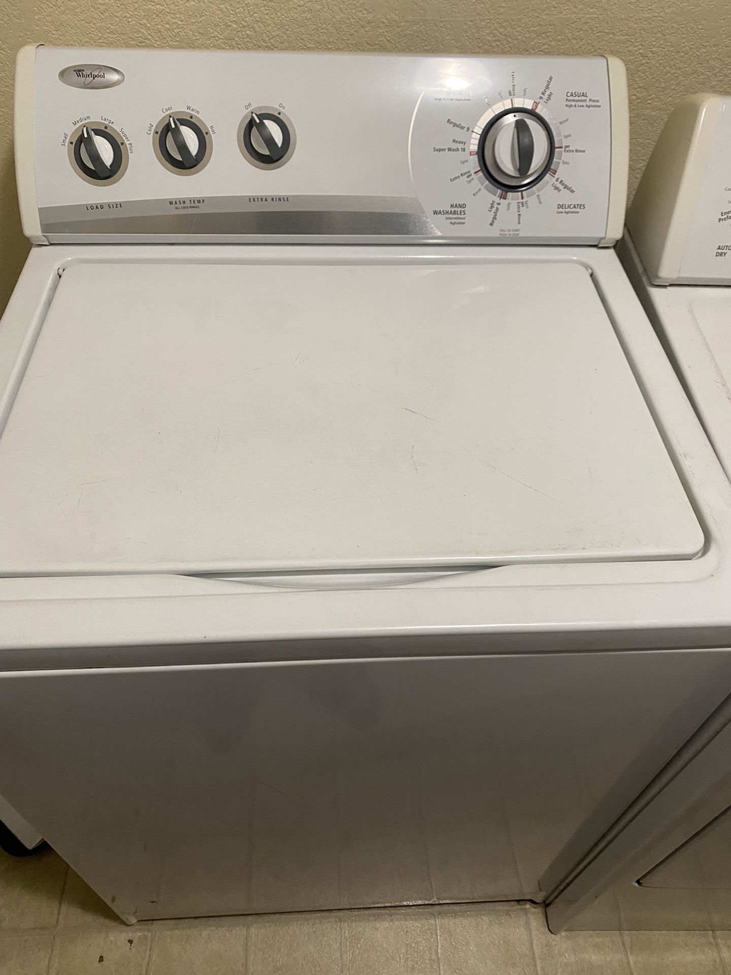 Washer And Dryer 