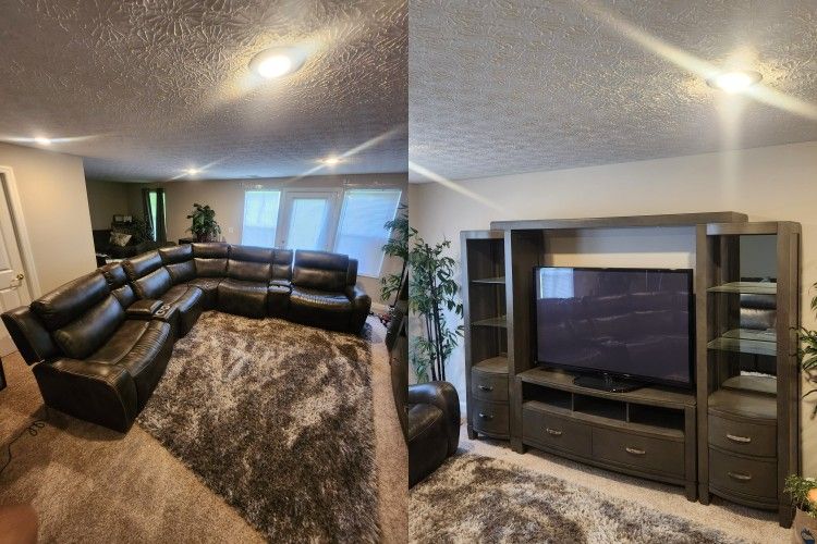 Luxury Power Reclining Sectional/