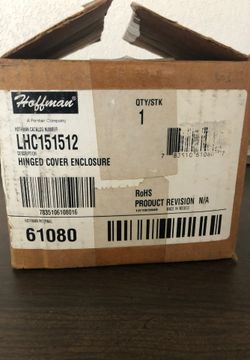 Hoffman LHC151512 enclosure; instrument; NEMA4 ; hinged cover