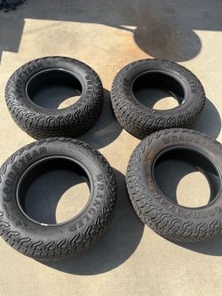 (4)Goodyear Wrangler Territory RT tires - Excellent Condition- 265 ...