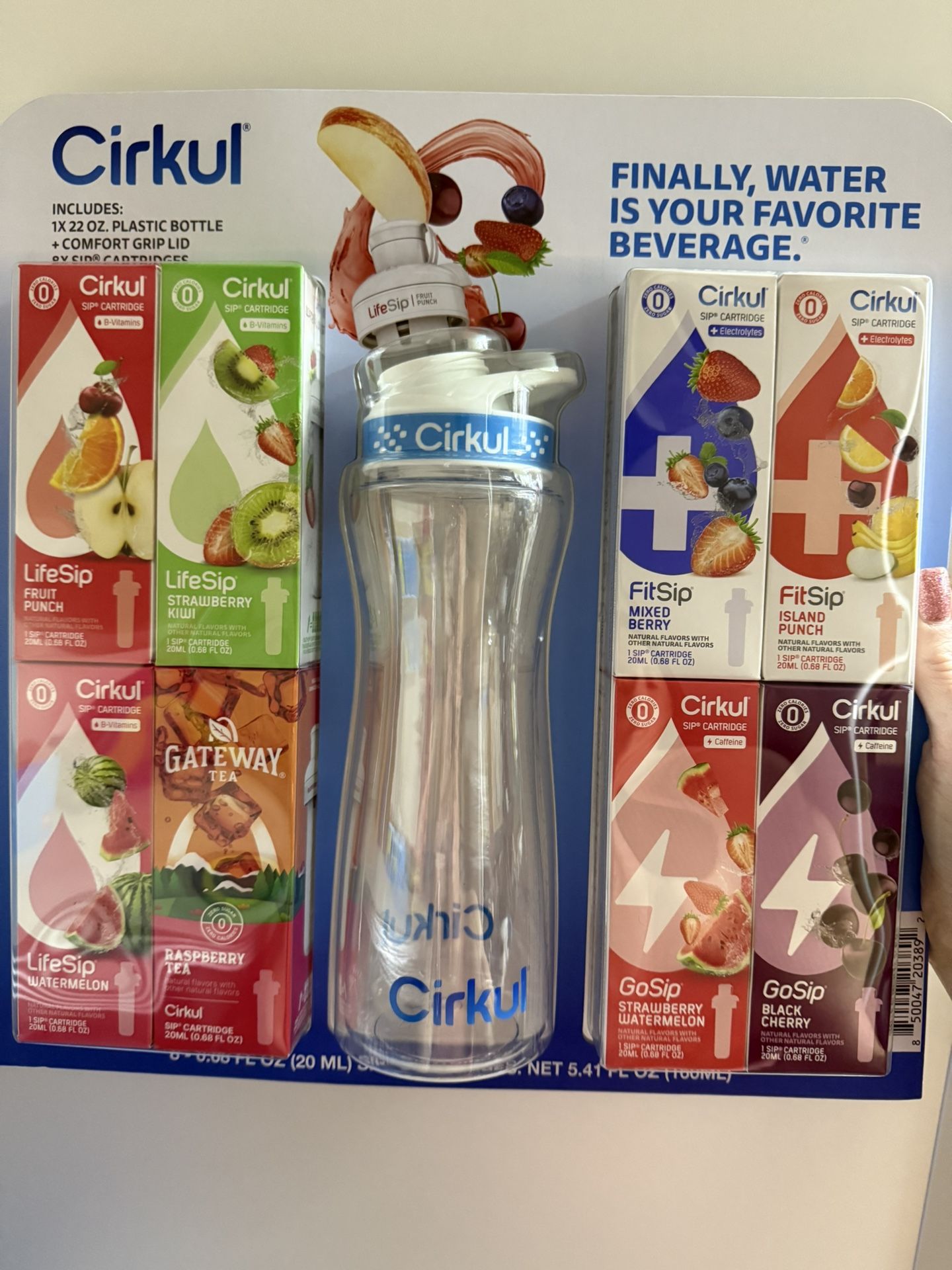 Cirkul Bottle and Refills