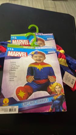 Infant captain marvel costume