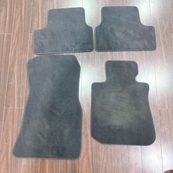 Bmw I4 5147-(contact info removed) Front Rear Left Right Floor Mat Carpet Set Black