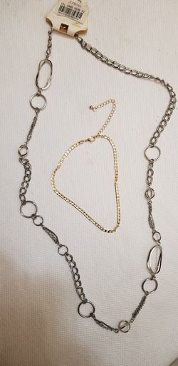 Necklace and chain
