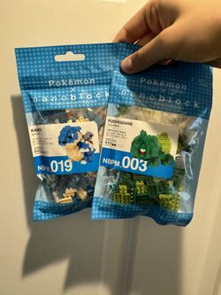 Pokémon Nano blocks, New, Unopened, Good Condition