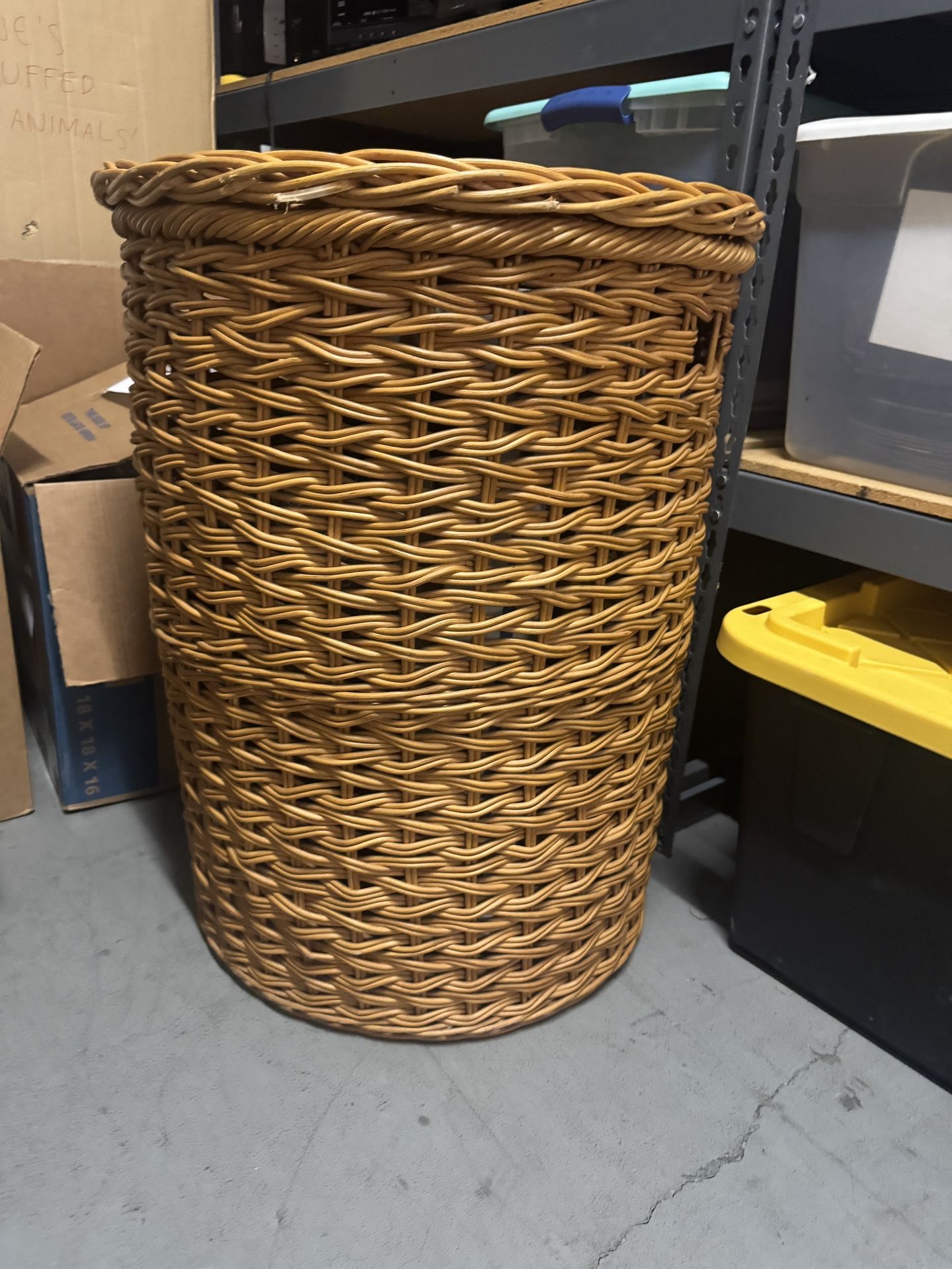Hamper Basket ( Not Including The Stuff Inside)