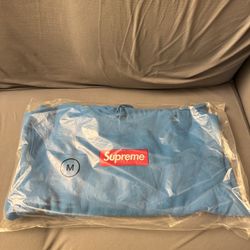 Supreme Box Logo Cyan