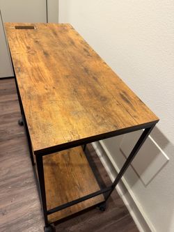 Free console table with wheels