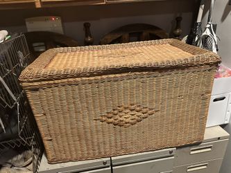 Wicker Storage Container
