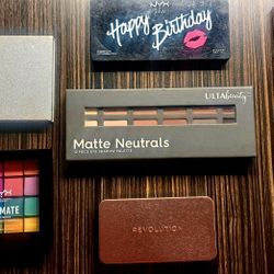 Six New Eyeshadow Palette