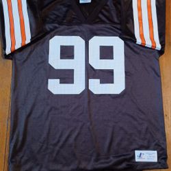 Men's Size Large Vintage Logo Athletic Jersey Cleveland Browns 