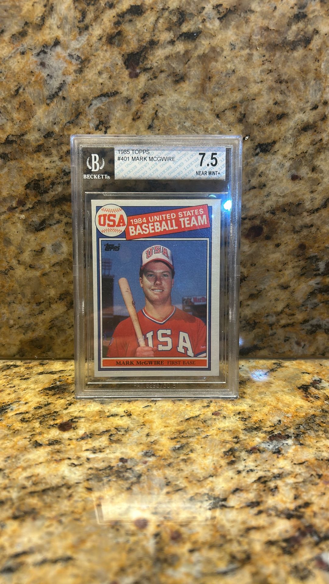 1985 Mark McGwire Rookie