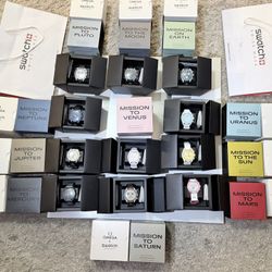 Swatch Omega Collection 