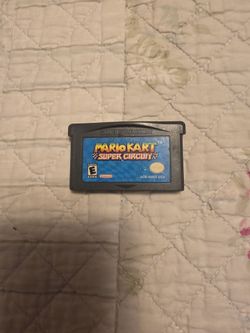 MARIO kart super circuit Gameboy advance