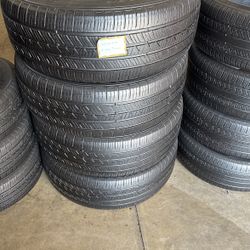 4-used Tires 245/60/18 Falken For 220.00 Installed. Free Mount And High Speed Balance Included.