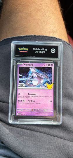 Pokemon 30th celebration mewtwo target exclusive