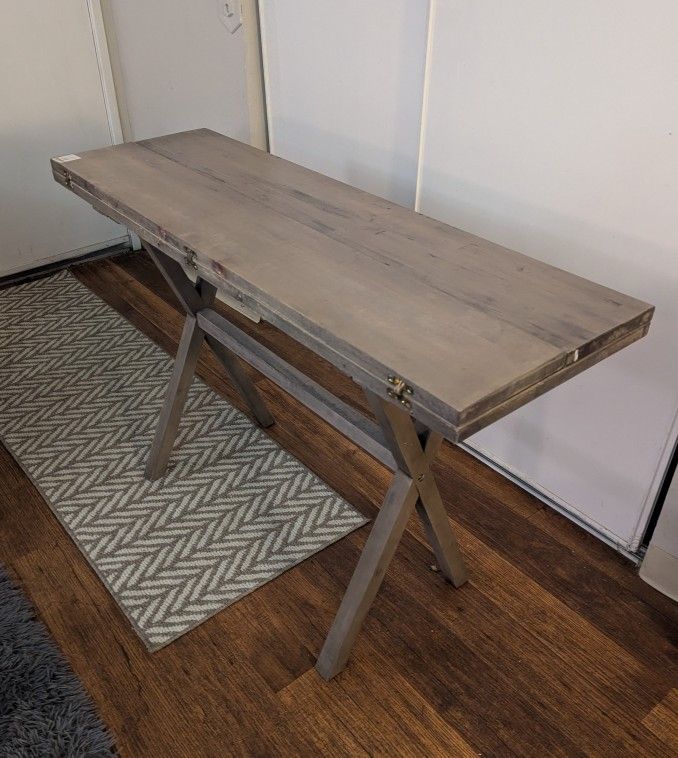 Collapsible Table 4 Ft Long, 31 Inches Tall