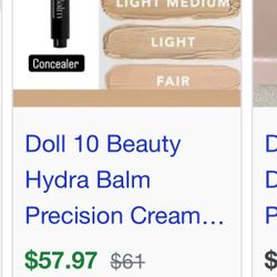 Doll 10 Hydrabalm precision concealer
