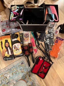 Professional Hair Stylist Kit with Case