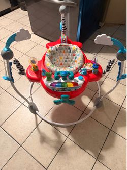 Airplane baby jumper