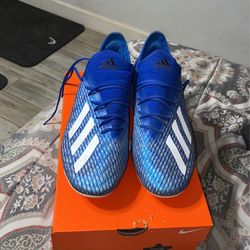 Blue adidas x 19.2