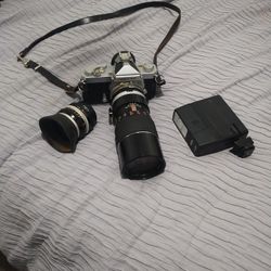 Vintage Camera  With Extra Lenses  Make Offer
