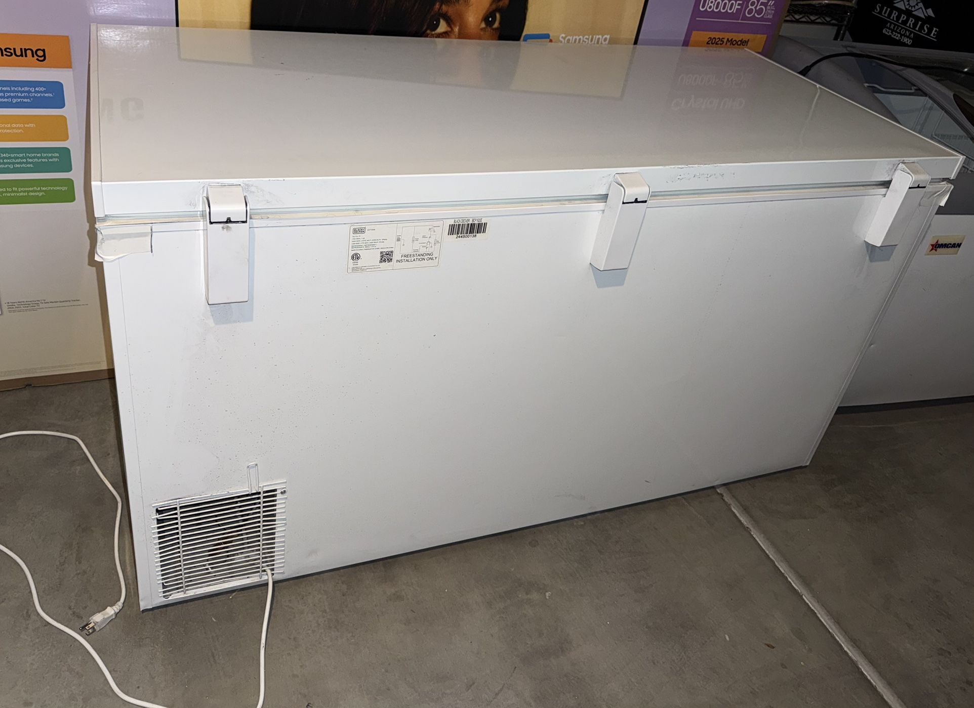 Black+Decker Deep Freezer