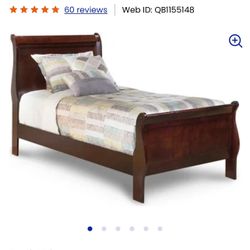 2 Twin Sleigh Bed Frames 