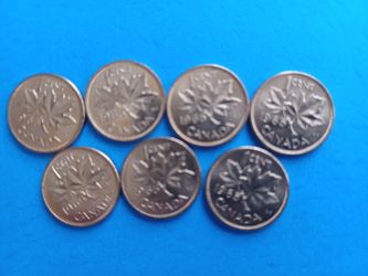 Over 40yrs Old Canadian Coinage, 1 Cent. See Details Below.