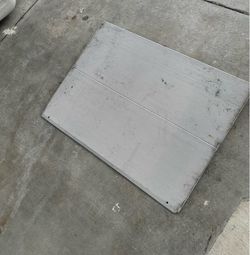 Small ramp for wheelchair