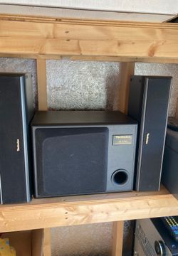 Technics satellite subwoofer system