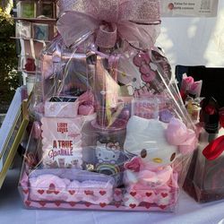Hello Kitty Gift Basket 