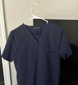 Scrubs navy blue pair